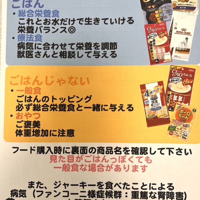 ごはんじゃないかも？
